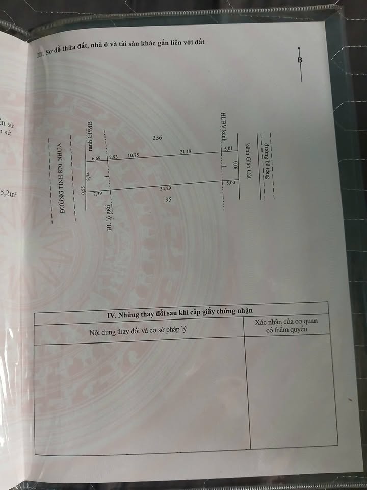 Đất mặt tiền tỉnh lộ 870B, TP Mỹ Tho 424m² giá 6 tỷ - Cơ hội đầu tư hấp dẫn!