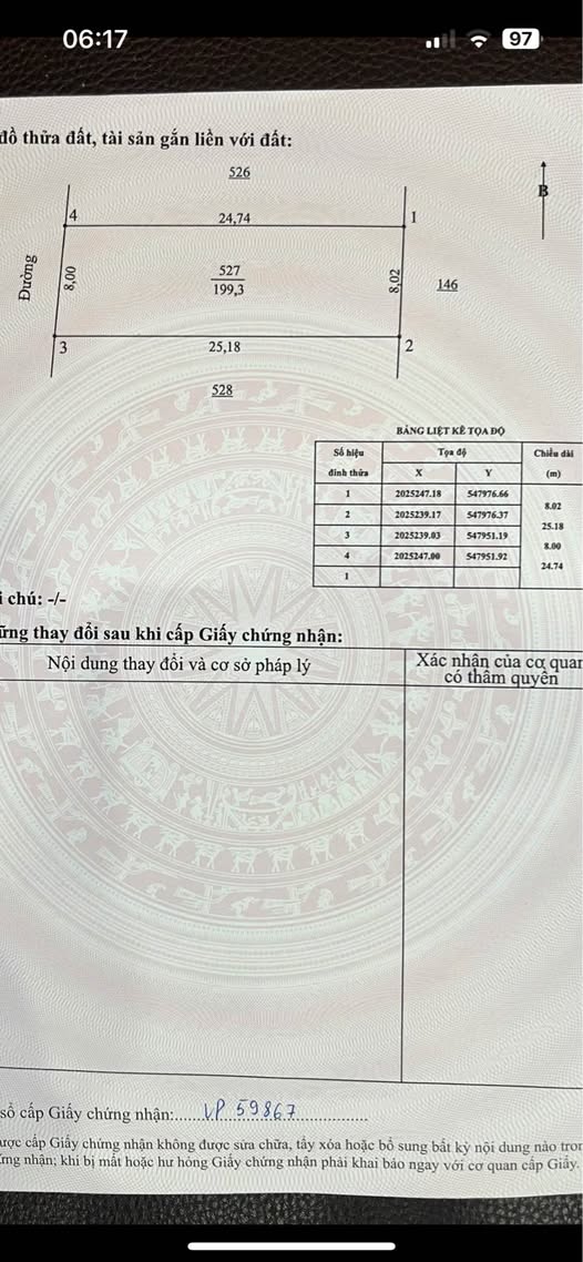 Đất thổ cư thôn Bình Vinh, Cẩm Xuyên 200m² giá 1,5 tỷ - Đầu tư sinh lời tốt!