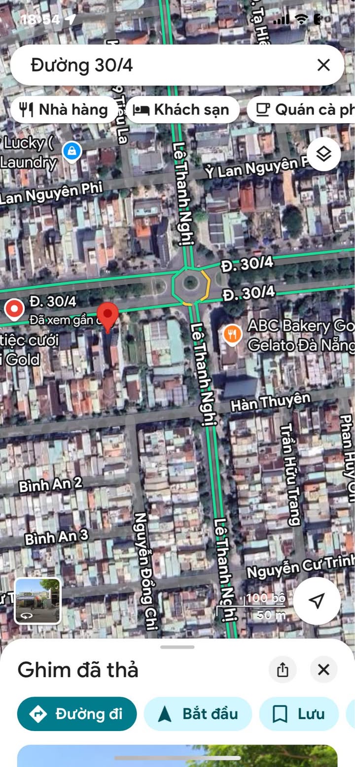 Đất nền mặt tiền đường 30/4, Hòa Cường Bắc, Hải Châu, Đà Nẵng 160m² giá 22 tỷ - Đầu tư sinh lời lý tưởng!