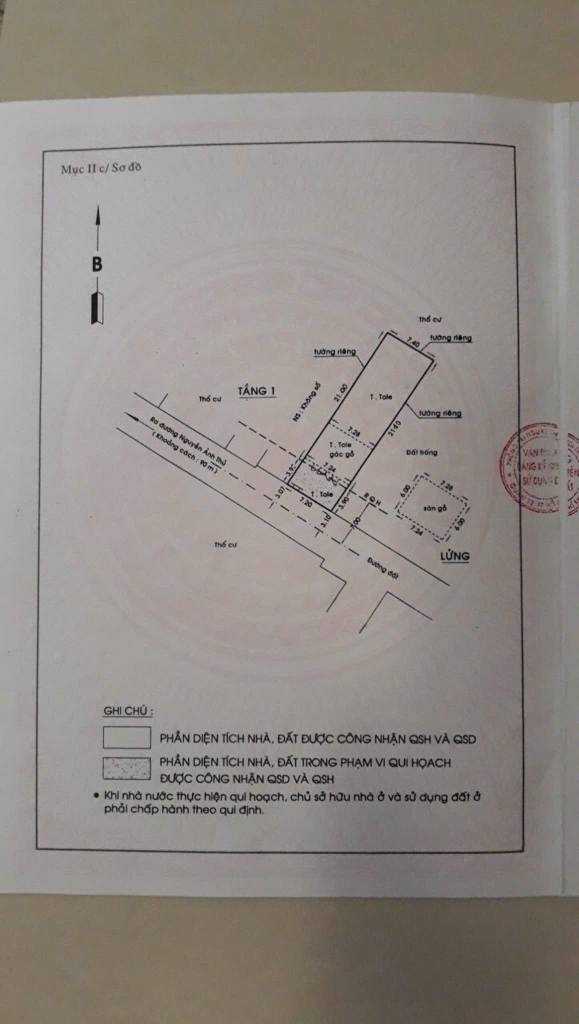 Bán nhà mặt tiền Nguyễn Ảnh Thủ, Quận 12, diện tích 187.2m² - Thích hợp đầu tư đa dạng