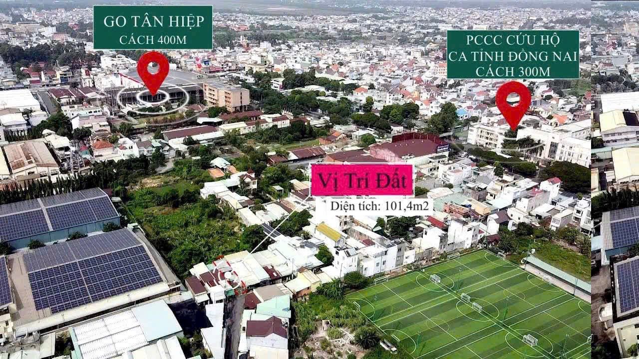 Đất nền Tân Phong Biên Hòa 100m² giá 2.8 tỷ - Sổ đỏ chính chủ, thương lượng tốt!