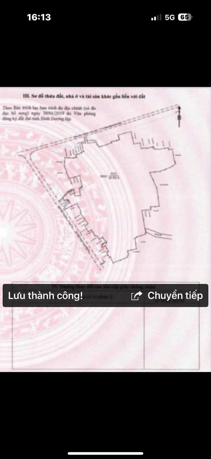 Dự án đất nền Trường C123 Tương Bình Hiệp 33,361.6m² giá 260 tỷ - Cơ hội đầu tư sinh lời!