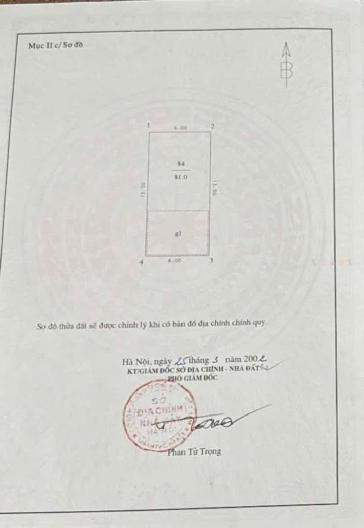 Nhà lô phố Hồ Tùng Mậu 81m² giá 20 tỷ - Đầu tư CCMN sinh lời ngay!