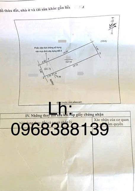 Đất nền Vinh Hưng 127m² giá 3.175 tỷ - Cơ hội đầu tư hấp dẫn!