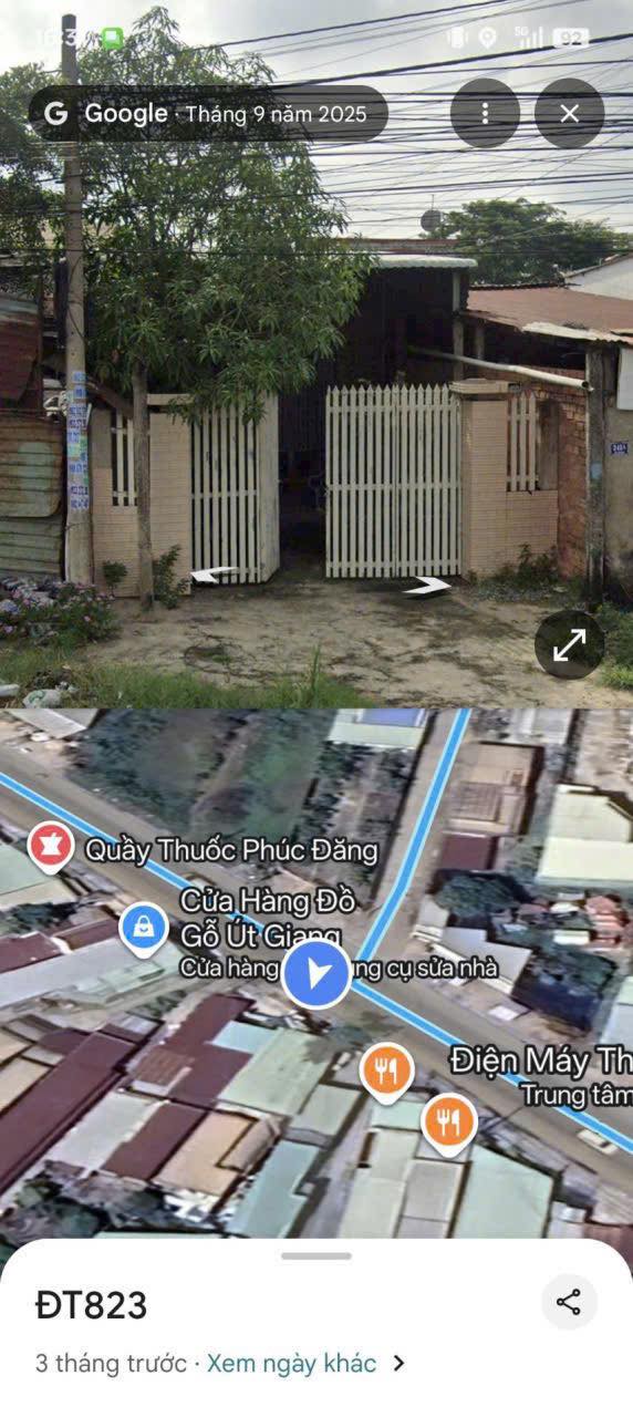 Nhà mặt tiền Tỉnh lộ 823, Đức Lập Hạ, 215m² - Kinh doanh sầm uất, giá chỉ 4 tỷ!