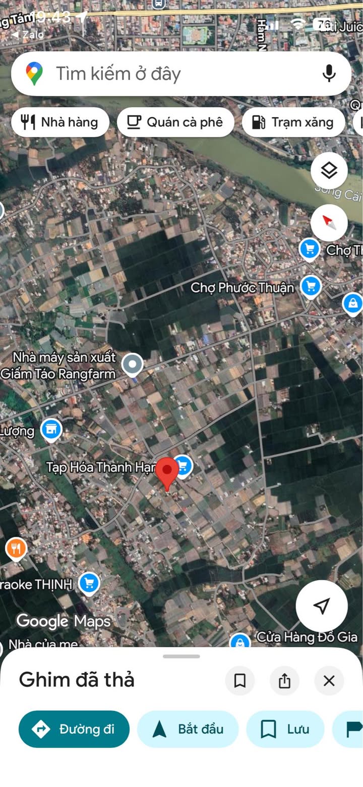 Lô đất thổ cư Ninh Phước 107m² giá 470 triệu - Mặt tiền 5m, gần chợ