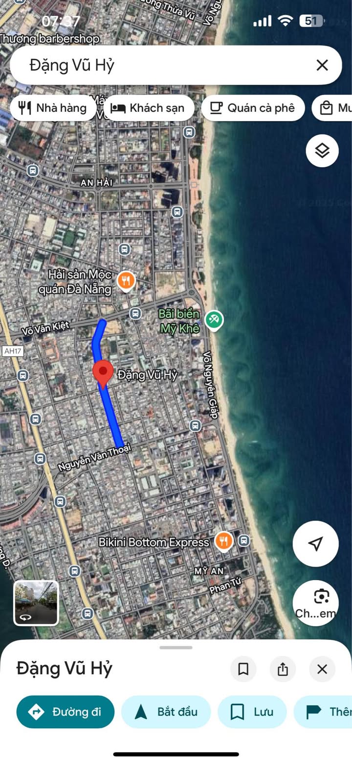 Đất nền Đặng Vũ Hỷ, Sơn Trà, Đà Nẵng 480m² chỉ 84.96 tỷ - Cơ hội đầu tư hiếm có!