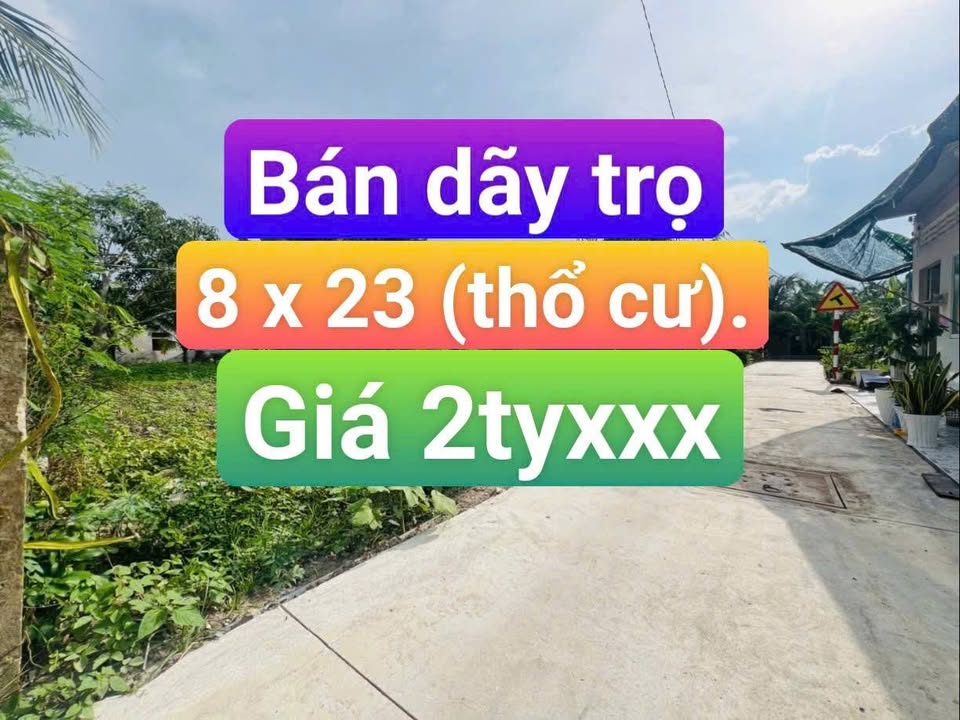 Bán phòng trọ cho thuê Ấp 4 Trung An 184m² giá 2 tỷ - Gần đường Phạm Hùng