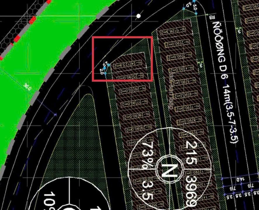 Đất 2 Mặt Tiền Khu Tái Định Cư Phú Mỹ Quận 7 - Lô Góc Đối Diện Công Viên