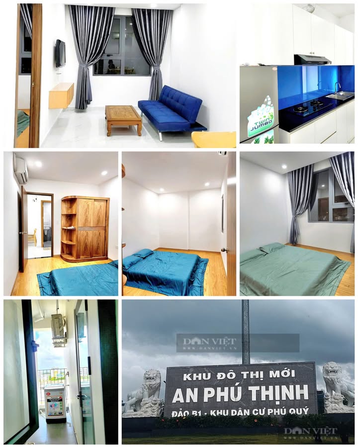 Căn hộ An Phú Thịnh Quy Nhơn 53m² giá 3.5 triệu - Full nội thất, gần đại học FPT!