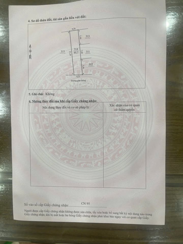 Đất Thanh Miếu, Phú Thọ 89,7m² giá 2,5 tỷ - Phù hợp xây nhà ở lâu dài!