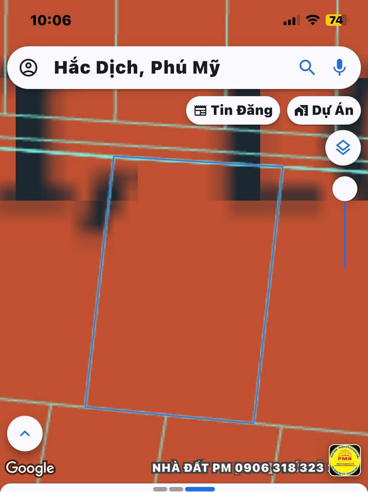 Đất nền 988m² đường Hắc Dịch Tóc Tiên, Phú Mỹ - Giá 4 tỷ, đầu tư sinh lời!