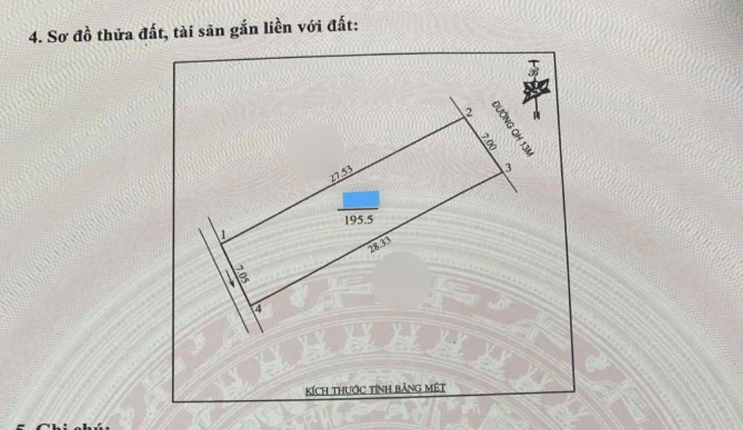 Đất nền Nghi Phú Vinh 195.5m² giá 8 tỷ - Vị trí đắc địa, tiềm năng lớn!