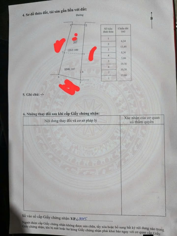 Đất mặt đường trục chính Nhân Hà, Lý Nhân, 207m² giá chỉ 2 tỷ - Đầu tư sinh lời ngay!