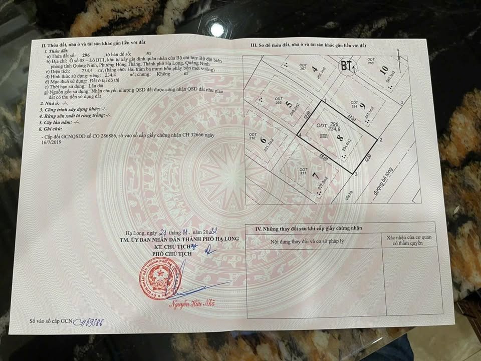 Đất biệt thự Hùng Thắng, Hạ Long 177m² giá 13.32 tỷ - Tiềm năng sinh lời cao!