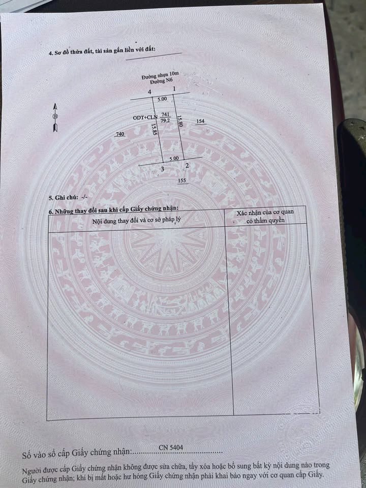 Đất thổ cư 80m² phường Thanh Điền Tây Ninh - Giá chỉ 570 triệu, sổ hồng chính chủ!