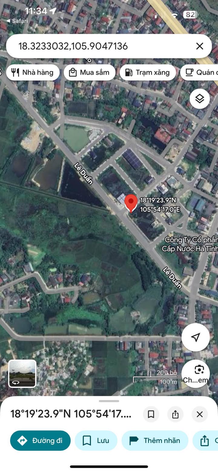 Đất mặt tiền đường Lê Duẩn, Hà Tĩnh 248.5m² giá 13 tỷ - Đầu tư sinh lời cao!