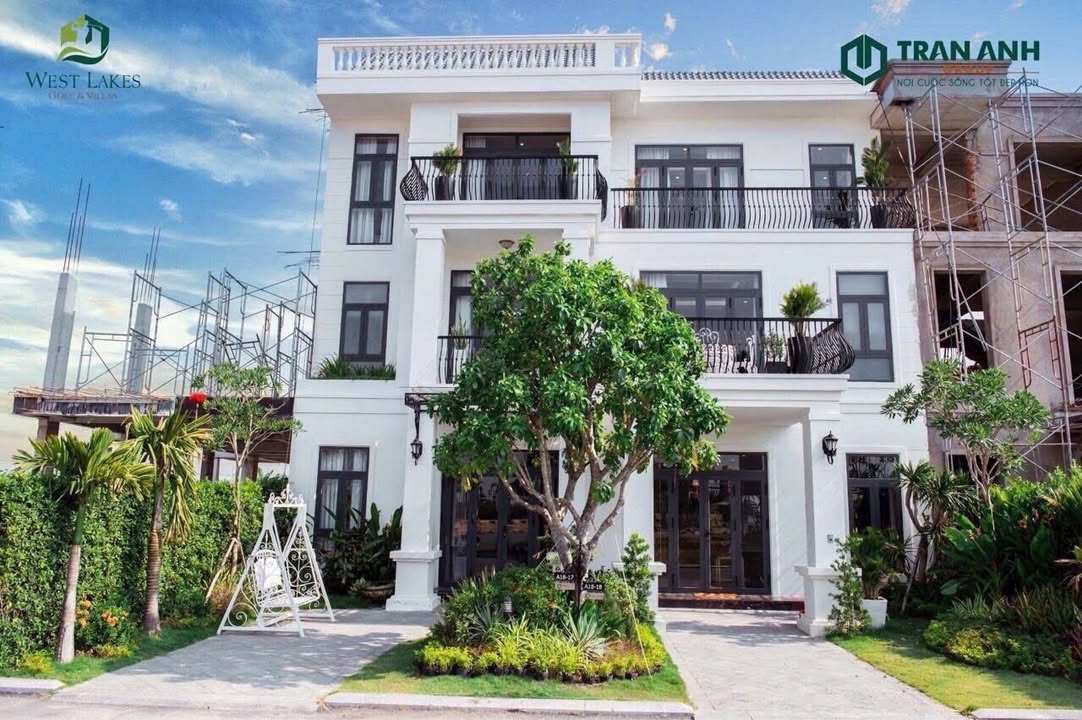 Biệt thự sân Golf Đức Hòa 750000m² giá 5 tỷ - Sẵn sàng nhận nhà!