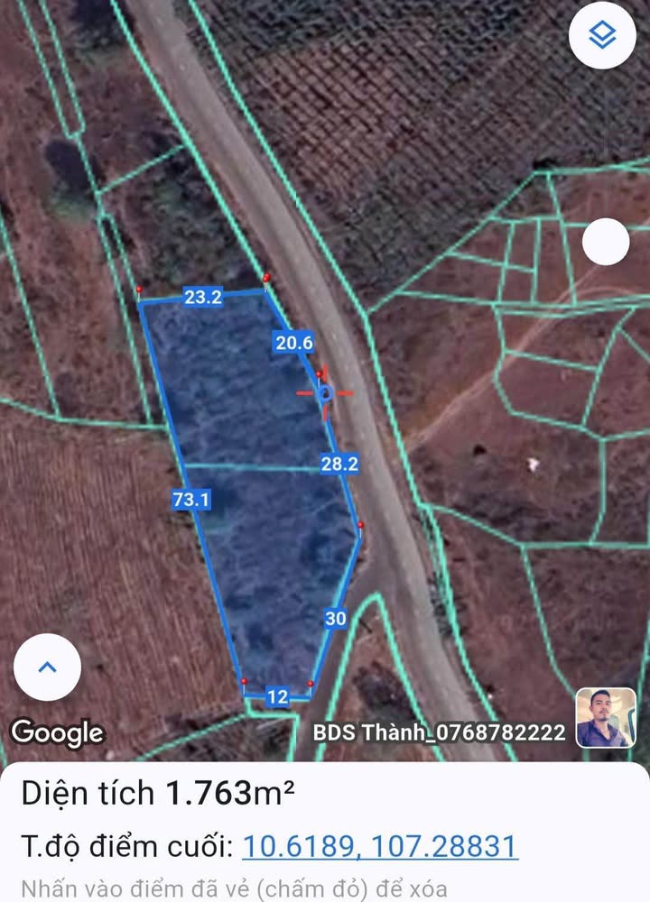 Đất nền Bình Trung Châu Đức 1700m² giá 1.7 tỷ - Mặt tiền rộng thuận lợi kinh doanh!