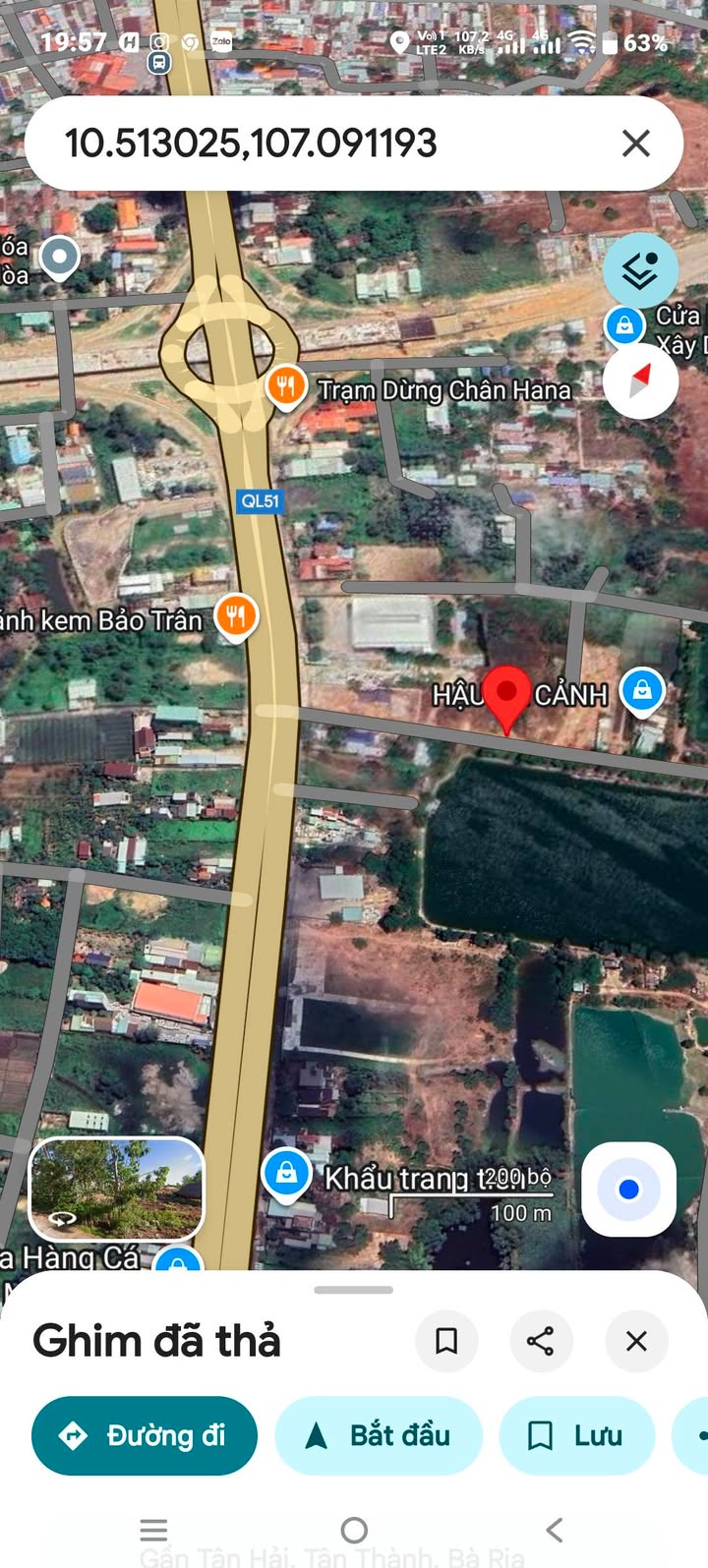 Đất nền Tân Hòa, Phú Mỹ 1300m² giá 10.8 tỷ - Phù hợp xây xưởng