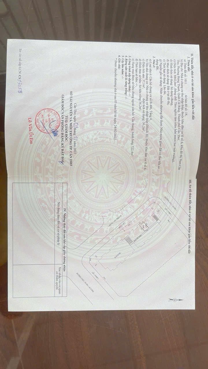 Căn hộ Chung cư Hồng Loan Cần Thơ 36m² giá chỉ 490 triệu - Sẵn sàng vào ở!