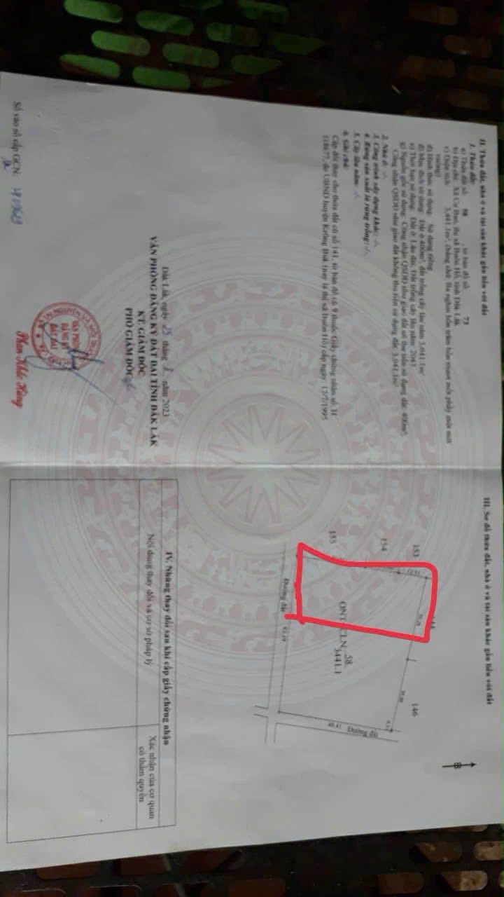 Đất thổ cư Cư Bao Buôn Hồ 810m² giá 8.1 tỷ - Đầu tư sinh lời ngay!