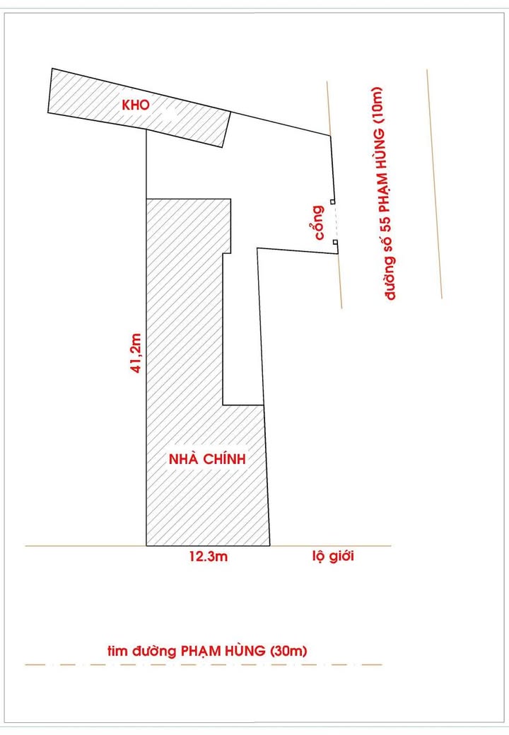 Cho thuê nhà 2 mặt tiền đường Phạm Hùng, Tây Ninh - Diện tích 563m², Thỏa thuận