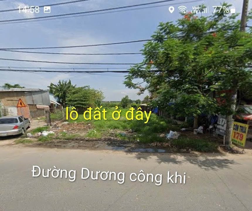 Đất mặt tiền Dương Công Khi, Tân Hiệp, Hóc Môn 2368m² giá 48 tỷ - Cơ hội đầu tư tuyệt vời!