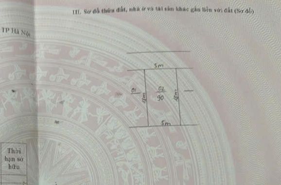 Đất đấu giá tại xã Vạn Tín, Mỹ Đức, 90m² giá 1.1 tỷ - Cơ hội đầu tư tuyệt vời!