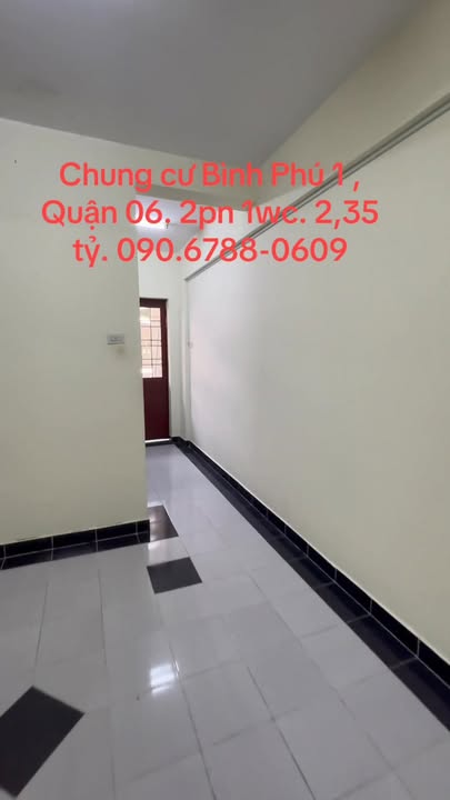 Căn hộ Chung cư Bình Phú 1 Quận 6 57m² giá 2.35 tỷ - Sổ hồng lâu dài