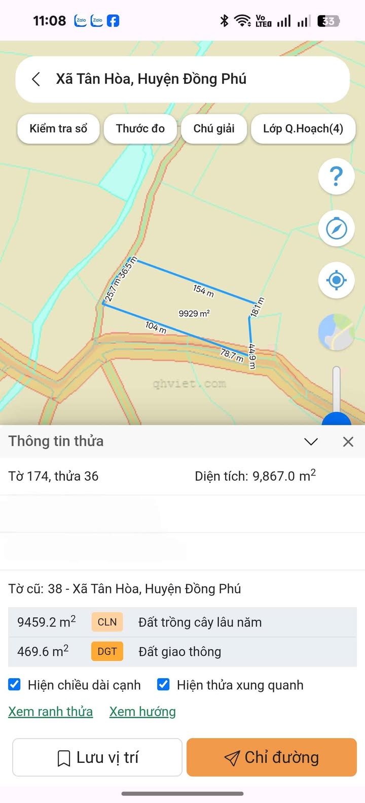 Đất cao su Tân Hòa Đồng Phú 9.000m² giá 2 tỷ - Cơ hội đầu tư hấp dẫn!