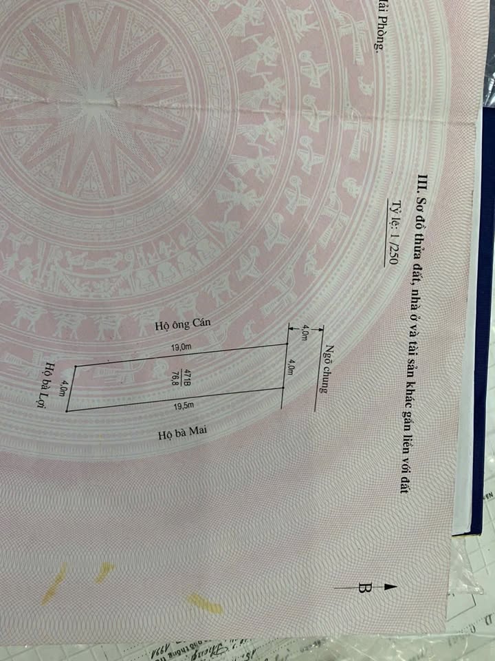 Đất Hồng Thái, An Dương, Hải Phòng 76,8m² - Sổ hồng chính chủ, giá tốt đầu tư!