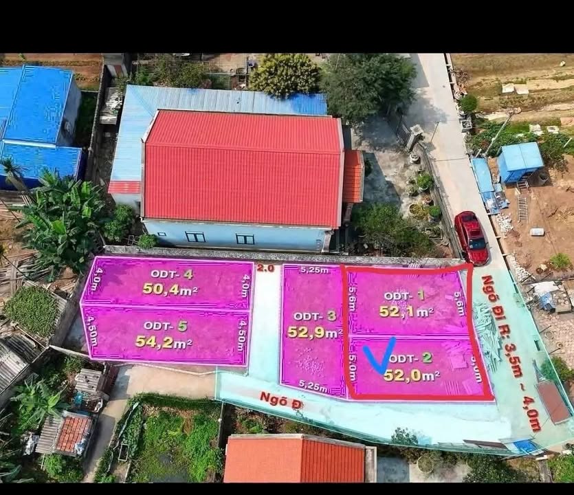 Đất lô góc 2 mặt thoáng tại Thôn 7, Phường Thiên Hương, Thủy Nguyên - Giá chỉ 900 triệu!