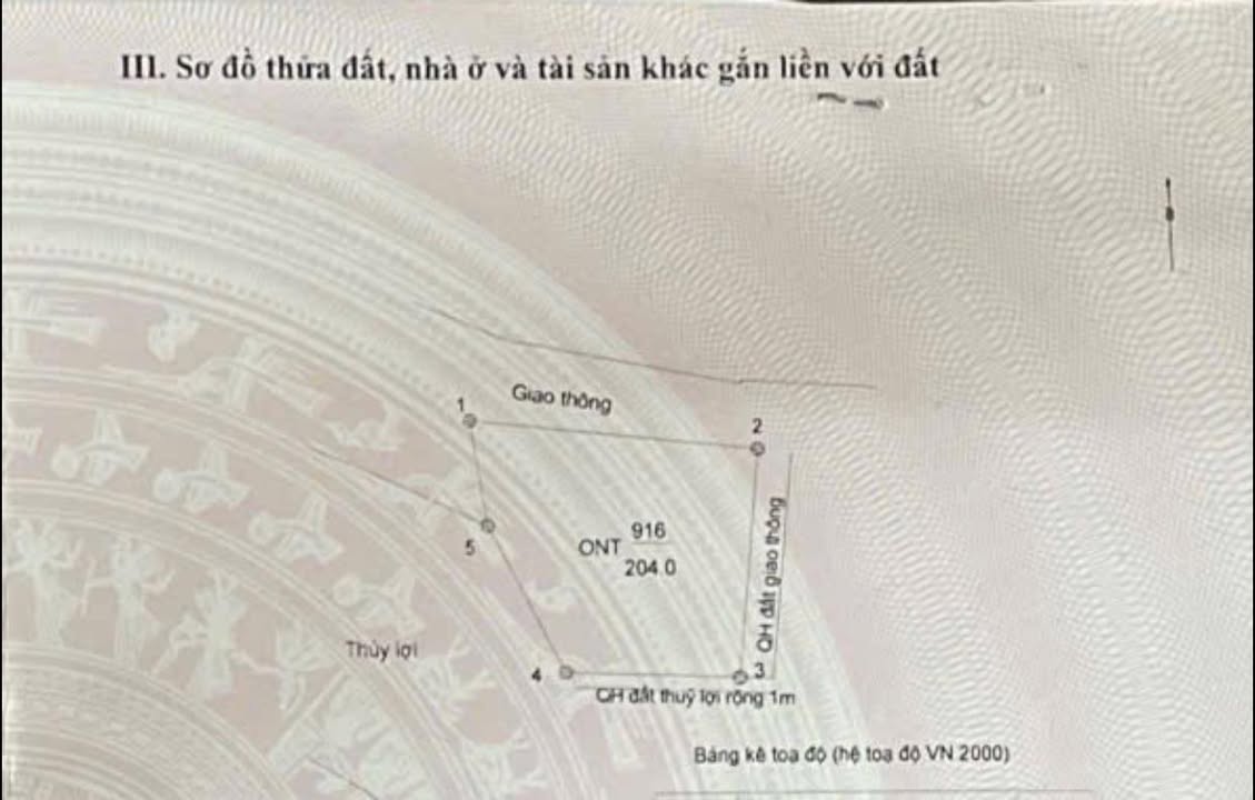 Đất phường Phú Lương, Đông Hưng 204m² - Cơ hội đầu tư hấp dẫn chưa từng có!