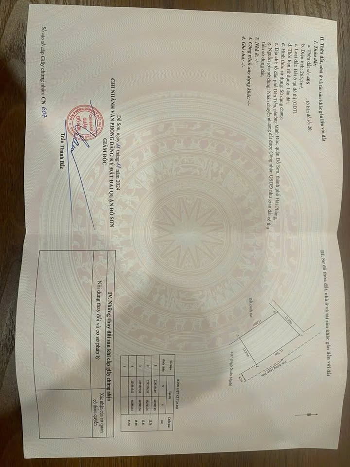 Đất nền góc 265m² đường Dân Tiến, Nam Đồ Sơn - Giá chỉ 6.223 tỷ, đầu tư sinh lời!