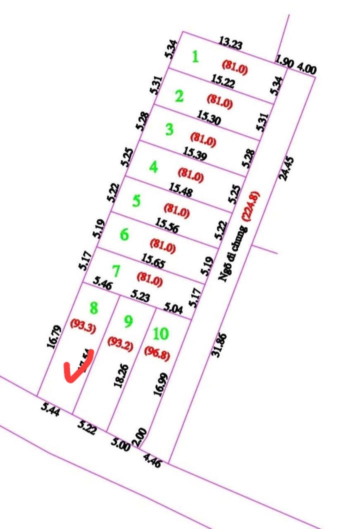 Đất nền Bạch Hạ, Phú Xuyên 93m² giá 1.1 tỷ - Cơ hội đầu tư hiếm có!