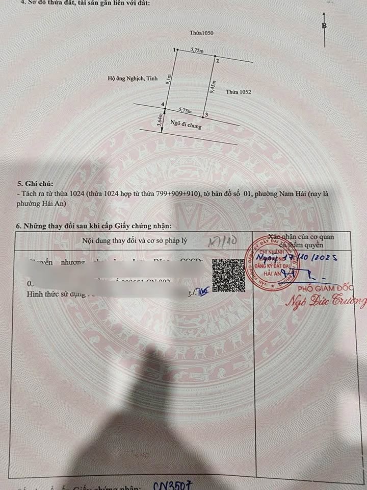 Đất Đằng Hải, Hải An, Hải Phòng 53.2m² giá 2.66 tỷ - Ô tô vào tận nơi!