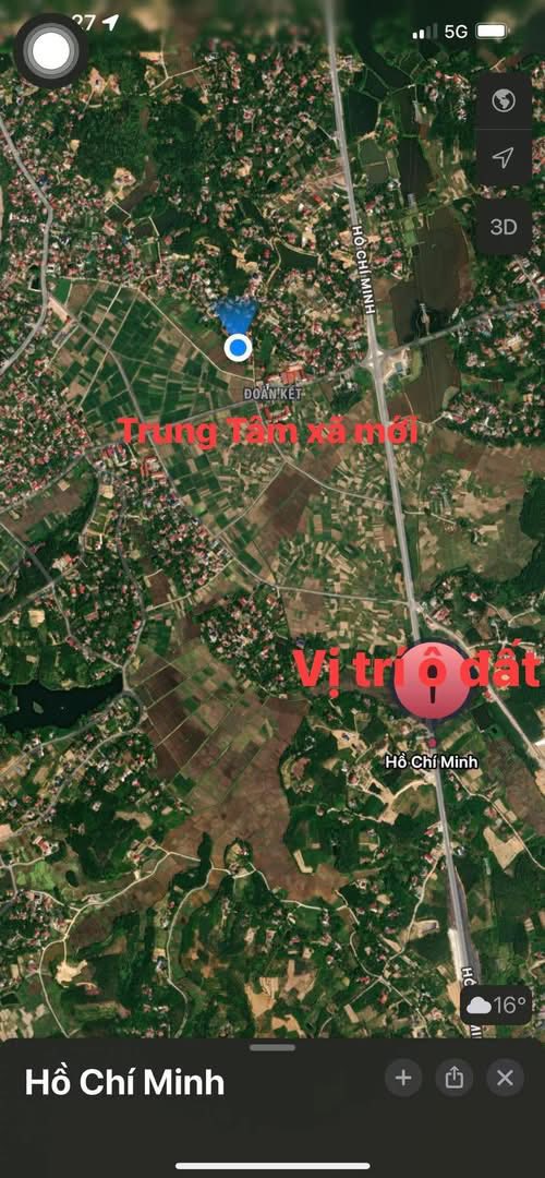 Đất mặt tiền đường Hồ Chí Minh 920m² - Cơ hội kinh doanh vàng!