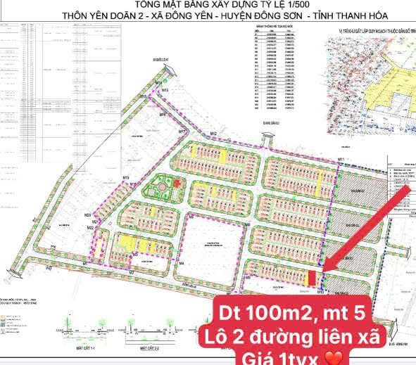 Đất nền kinh doanh sầm uất tại KCN Thăng Long, Đông Yên 100m² - Giá chỉ hơn 1 tỷ!