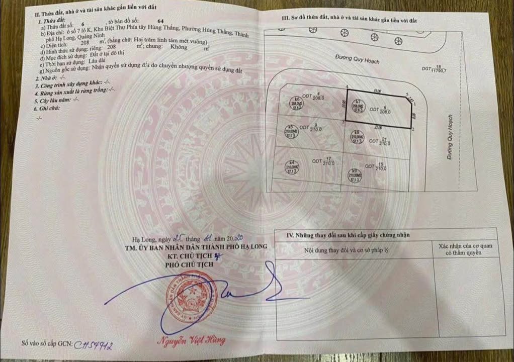 Nhà phố góc tuyệt đẹp tại Hùng Thắng, Hạ Long 208m² - Tiềm năng đầu tư lớn!