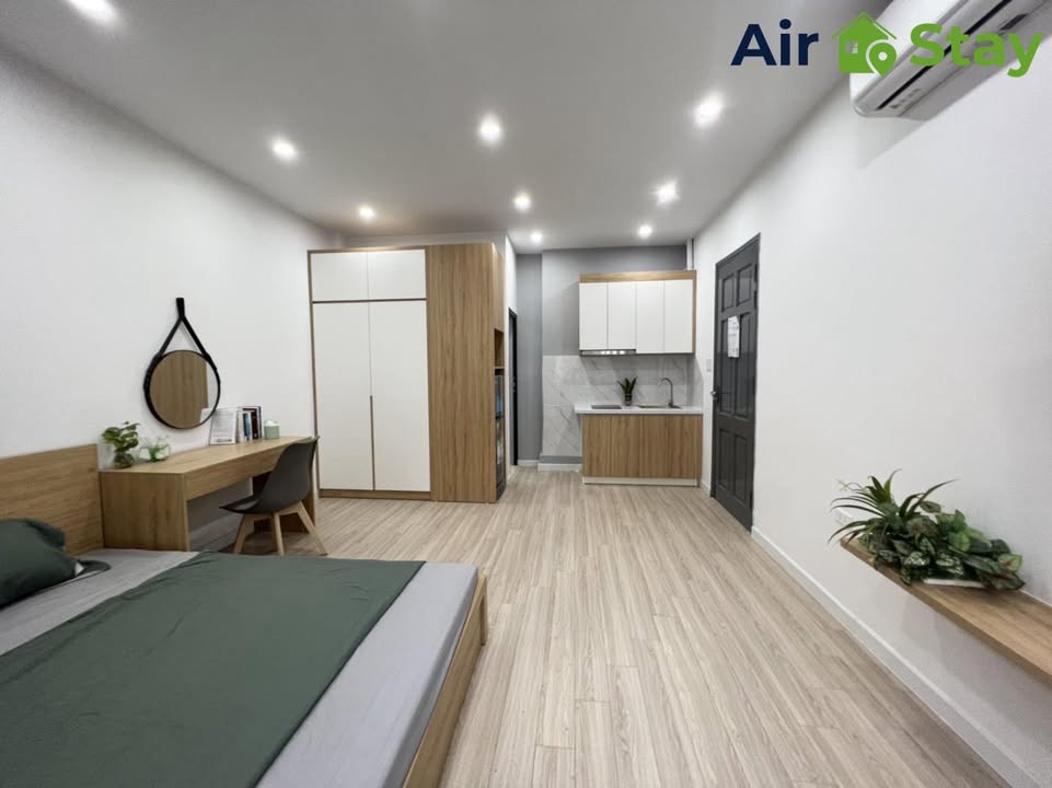 Căn hộ cho thuê Đội Cấn, Ba Đình 1 phòng giá 5 triệu - Full nội thất tiện nghi!