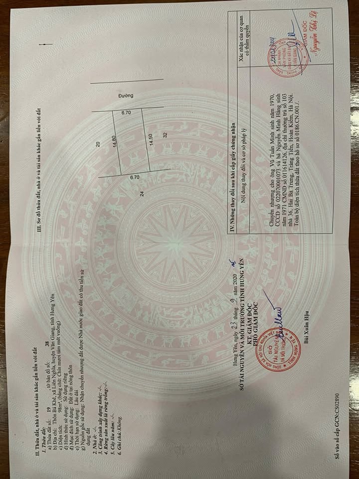 Đất nền Liên Nghĩa, Văn Giang 98m² giá 5.684 tỷ - Tiềm năng phát triển vượt bậc!