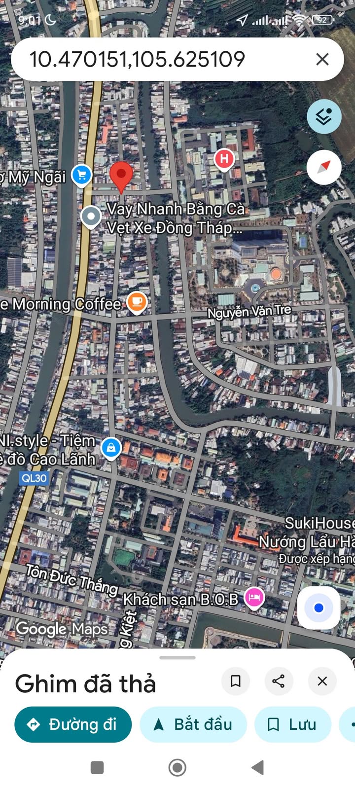 Đất nền đường Nguyễn Thị Minh Khai, phường 1, Cao Lãnh 273m² giá 7.8 tỷ - Tiềm năng đầu tư cao!