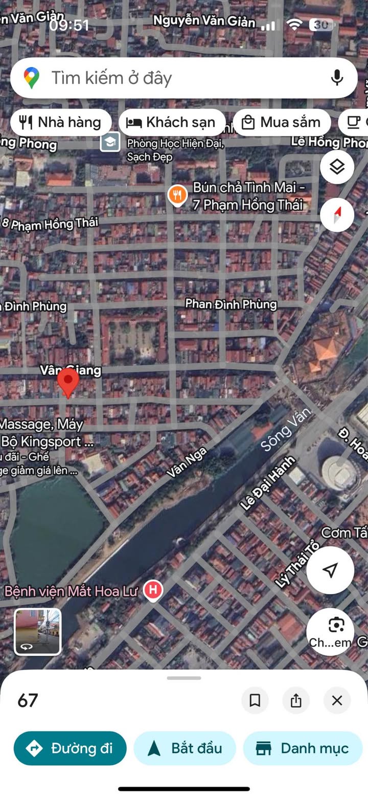 Nhà 2 Tầng Ngõ 38 Phạm Hồng Thái, Ninh Bình 38,5m² - Vị trí trung tâm sầm uất, kinh doanh thuận lợi!