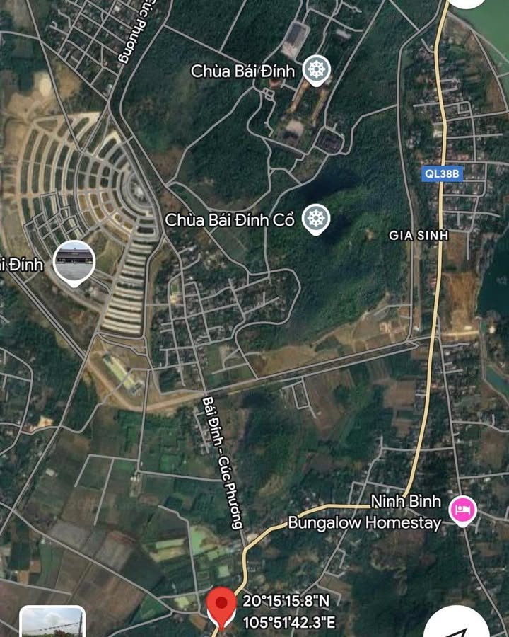 Đất nền mặt đường 38B, gần chùa Bái Đính 400m² giá 2 tỷ - Đầu tư sinh lời ngay!