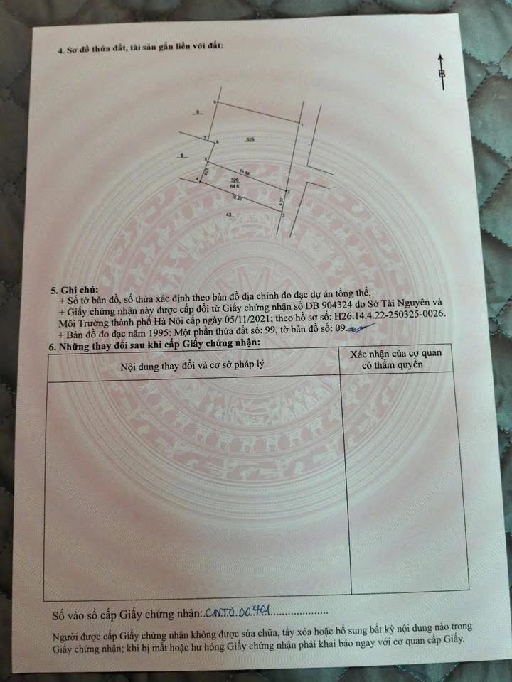 Đất nền Mỹ Hưng Thanh Oai 64m² - Cơ hội đầu tư vàng!