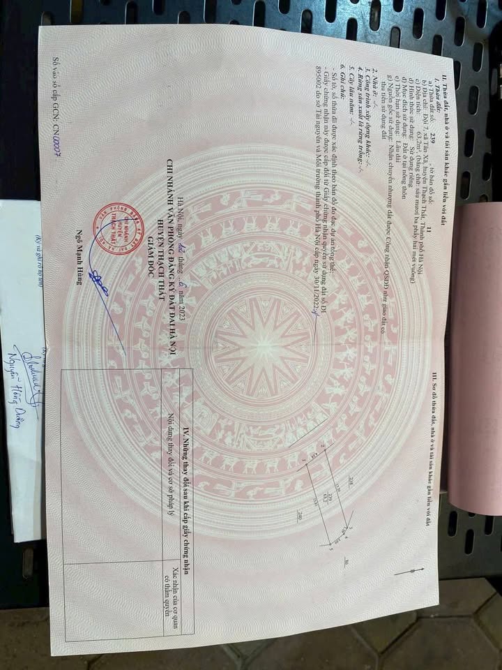 Đất nền Tân Xã, Thạch Thất 63.2m² - Giá mềm, pháp lý rõ ràng!