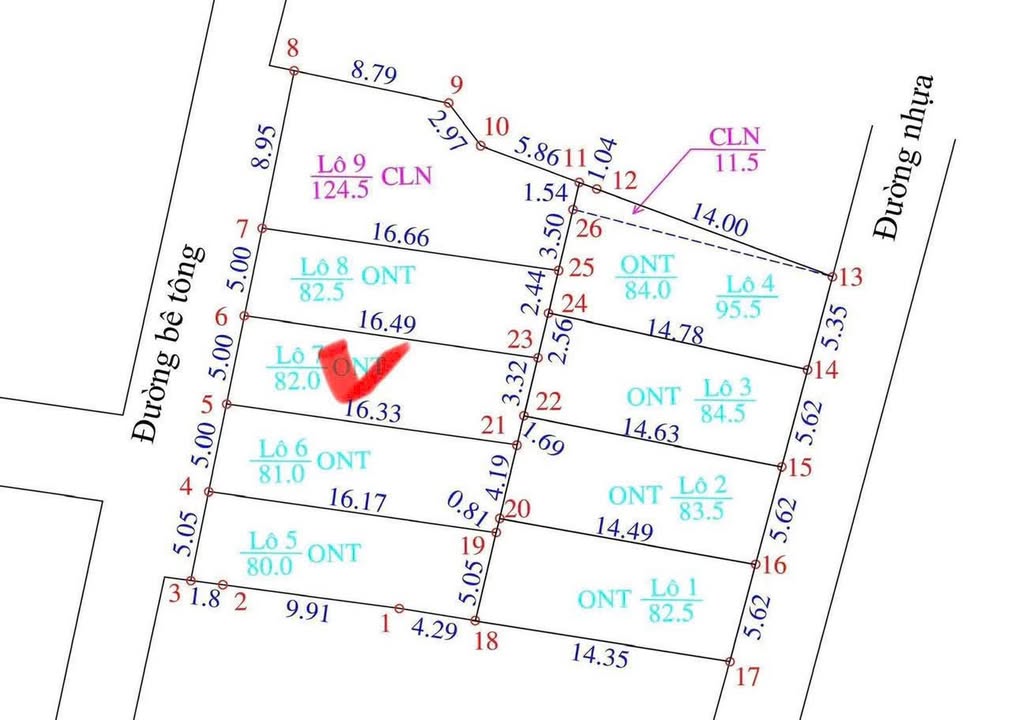 Đất nền Võng Xuyên - Phúc Thọ 82m² giá 3.1 tỷ - Đường ô tô vào tận đất!