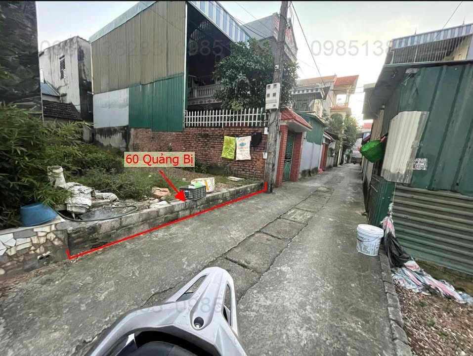 Đất thổ cư 60m² tại Quảng Bị - Chương Mỹ giá 2 tỷ - Pháp lý rõ ràng!