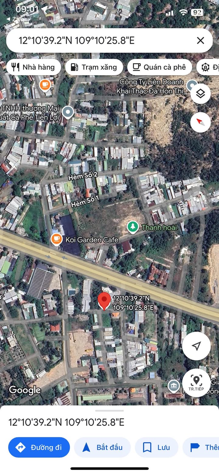 Đất Phước Đồng Nha Trang 115.7m² giá 2.1 tỷ - Nằm ngay mặt đường ô tô!